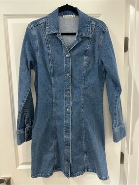 Abercrombie & Fitch Indigo Denim mini dress